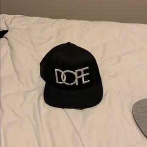 DOPE Black SnapBack
